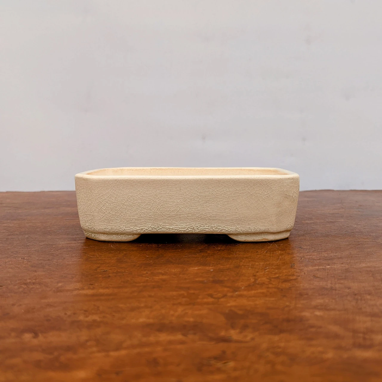 5-Inch Glazed Yixing Bonsai Or Succulent Pot (No. 2020) 1 5-Inch Glazed Yixing Bonsai Or Succulent Pot (No. 2020)