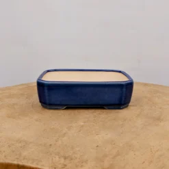 5-Inch Dark Blue Glazed Yixing Bonsai Or Succulent Pot (No. 2024) -Home Decor Items Store PXL 20220822 200034467.NIGHT2 02955.1667405938