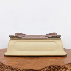 17-Inch Cream Glazed Yixing Bonsai Pot (No. 2368b) -Home Decor Items Store PXL 20221018 183312771.NIGHT2 84951.1669833867