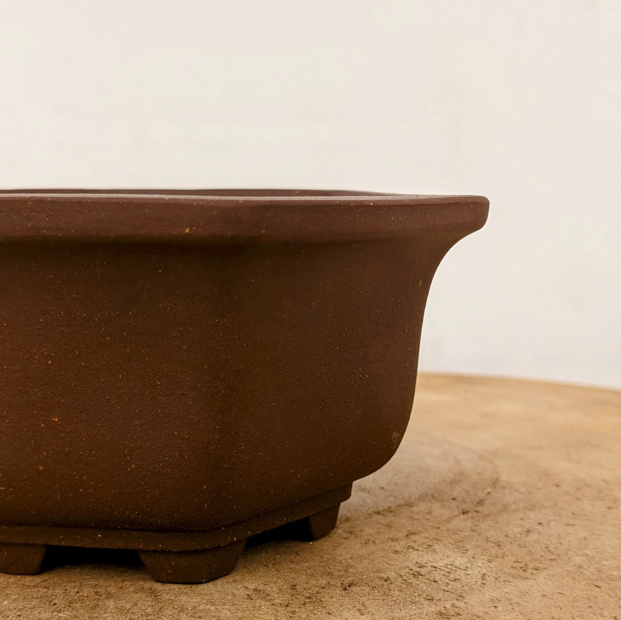 5" Unglazed Yixing Bonsai Pot (No. 2391c) 2 5" Unglazed Yixing Bonsai Pot (No. 2391c) - Image 2