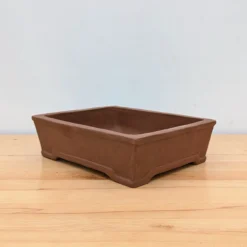 12-Inch Unglazed Yixing Bonsai Pot (No. 2469)