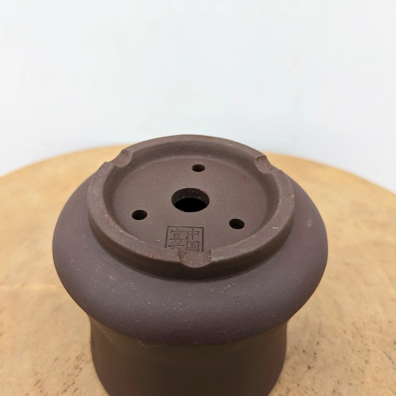 4" Etched Yixing Bonsai Pot (No. 2151) 3 4" Etched Yixing Bonsai Pot (No. 2151) - Image 3