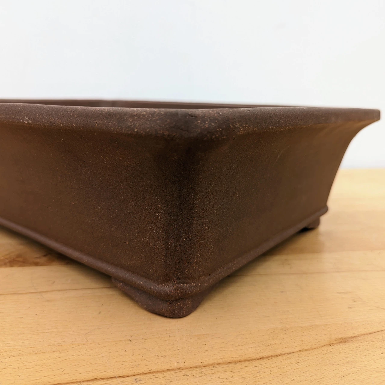 16-Inch Unglazed Yixing Bonsai Pot (No. 2465) 2 16-Inch Unglazed Yixing Bonsai Pot (No. 2465) - Image 2