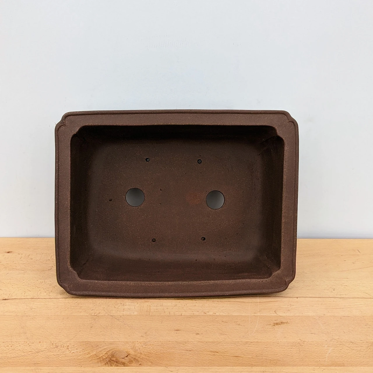 16-Inch Unglazed Yixing Bonsai Pot (No. 2465) 3 16-Inch Unglazed Yixing Bonsai Pot (No. 2465) - Image 3