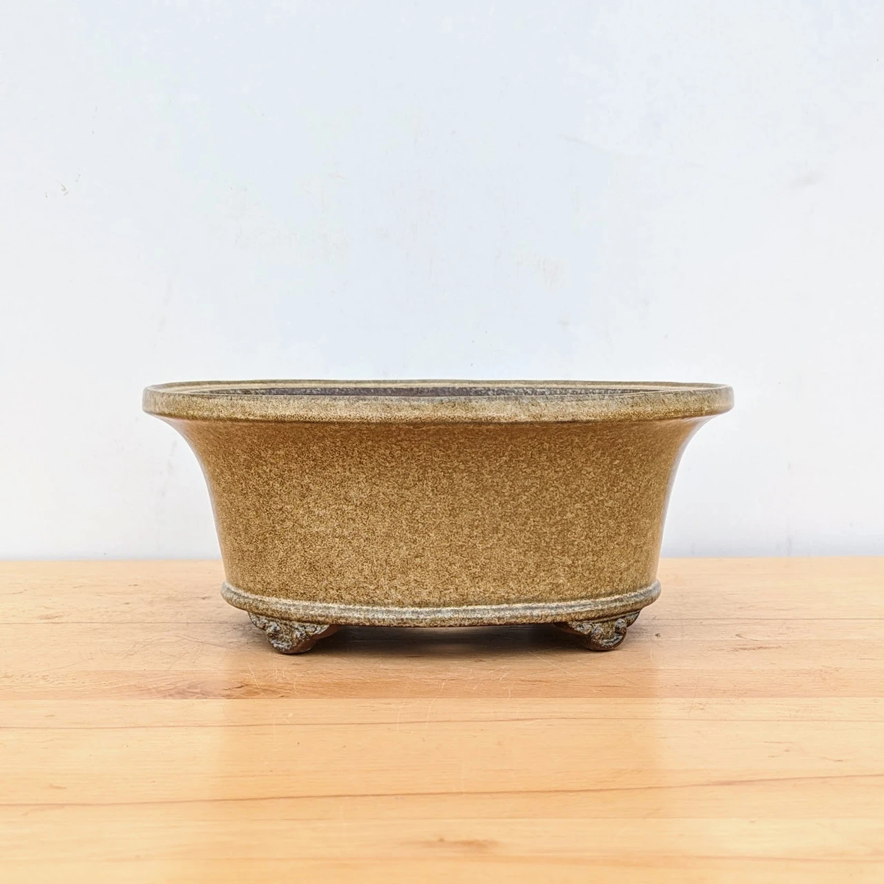 11-Inch Glazed Yixing Bonsai Pot (No. 2306g) 4 11-Inch Glazed Yixing Bonsai Pot (No. 2306g) - Image 4