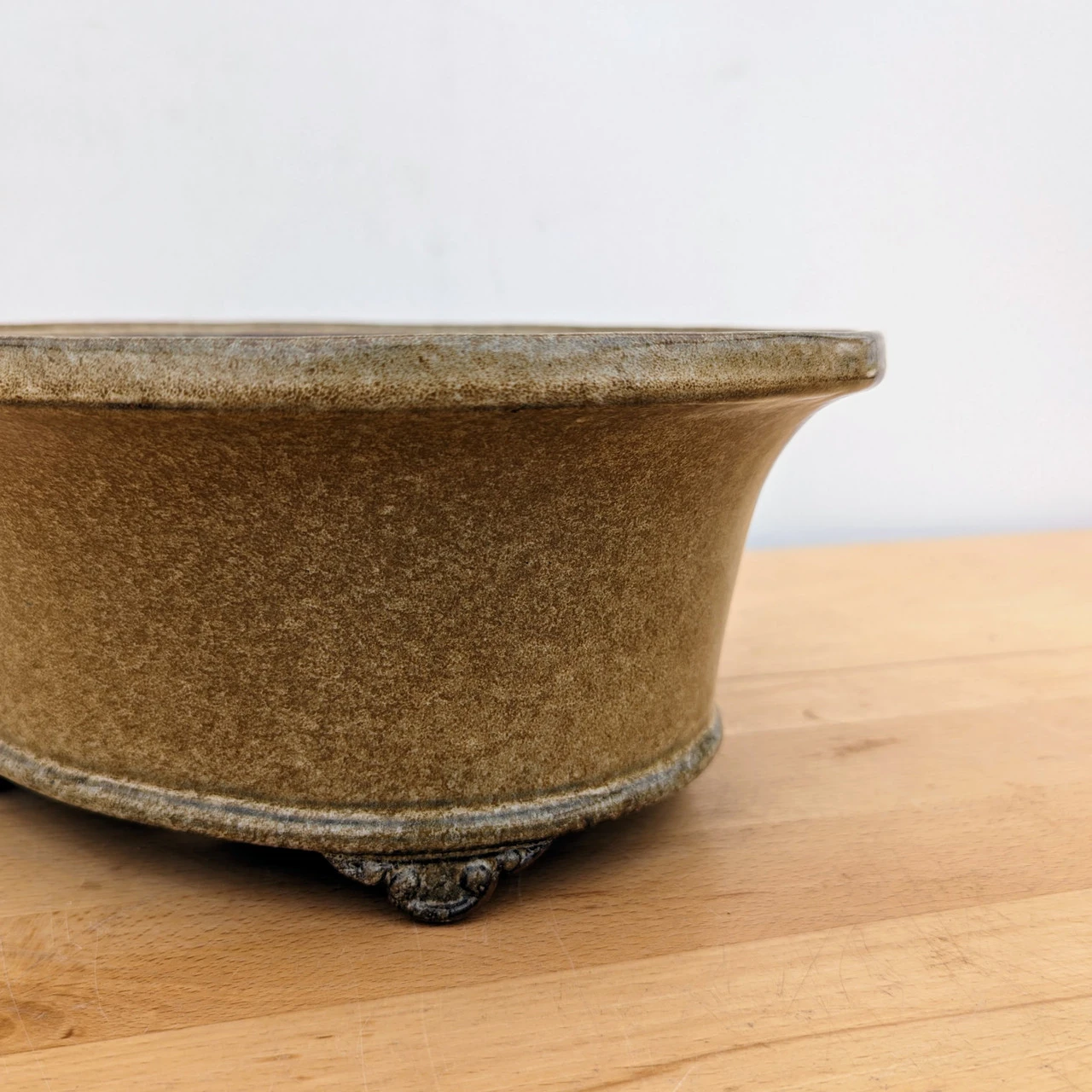 11-Inch Glazed Yixing Bonsai Pot (No. 2306g) 2 11-Inch Glazed Yixing Bonsai Pot (No. 2306g) - Image 2