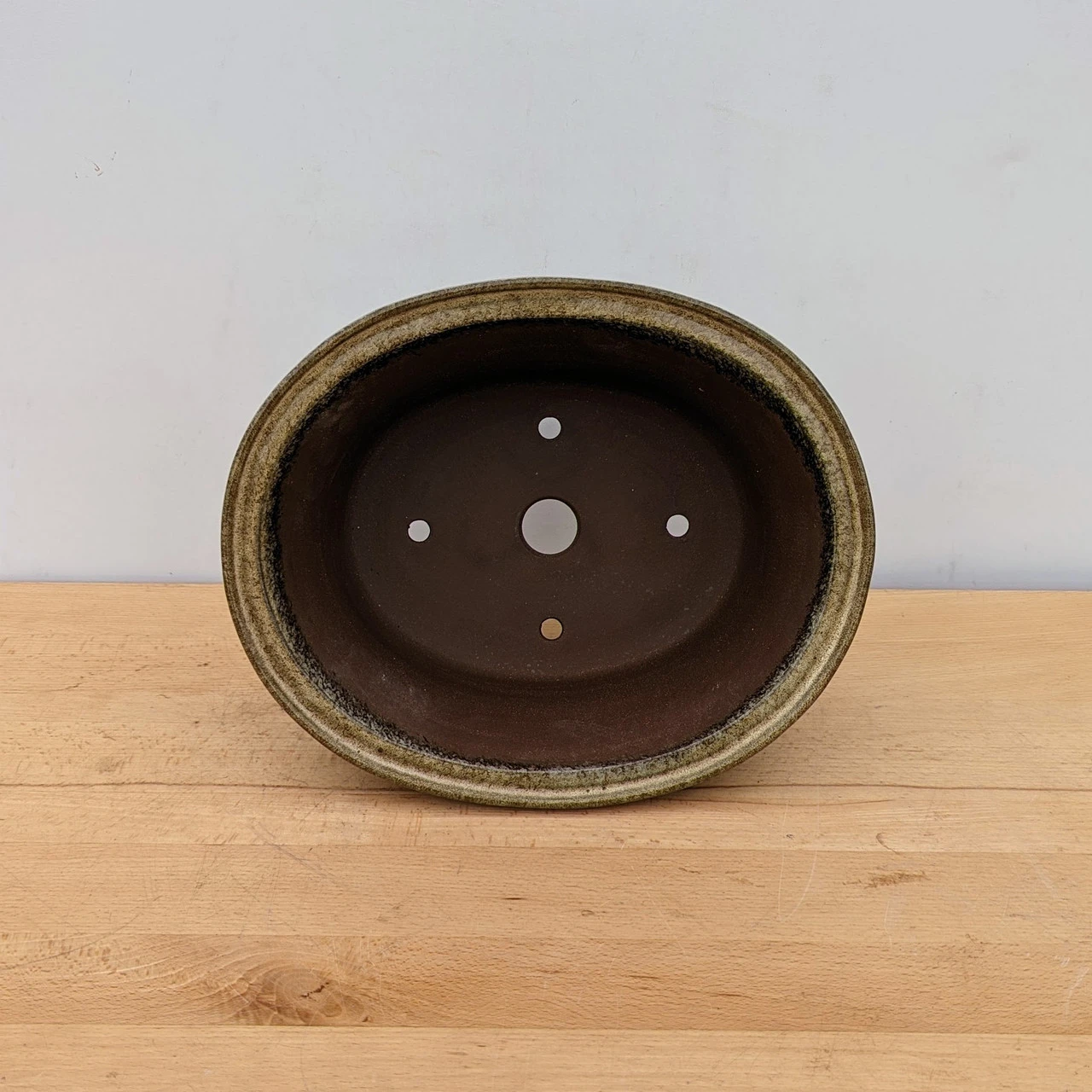 11-Inch Glazed Yixing Bonsai Pot (No. 2306g) 3 11-Inch Glazed Yixing Bonsai Pot (No. 2306g) - Image 3