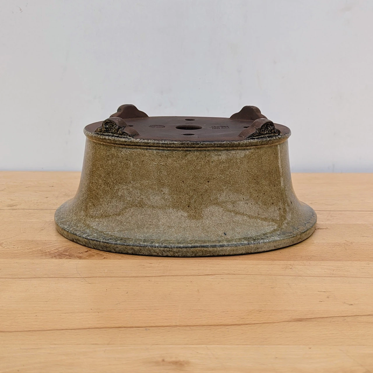 11-Inch Glazed Yixing Bonsai Pot (No. 2306g) 5 11-Inch Glazed Yixing Bonsai Pot (No. 2306g) - Image 5