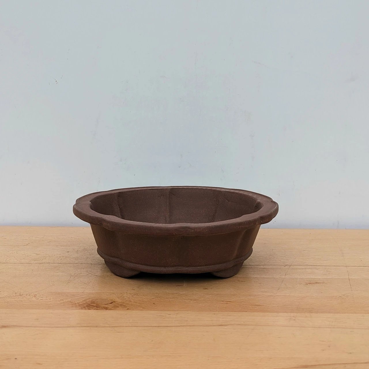 10-Inch Unglazed Yixing Bonsai Pot (No. 2483) 4 10-Inch Unglazed Yixing Bonsai Pot (No. 2483) - Image 4