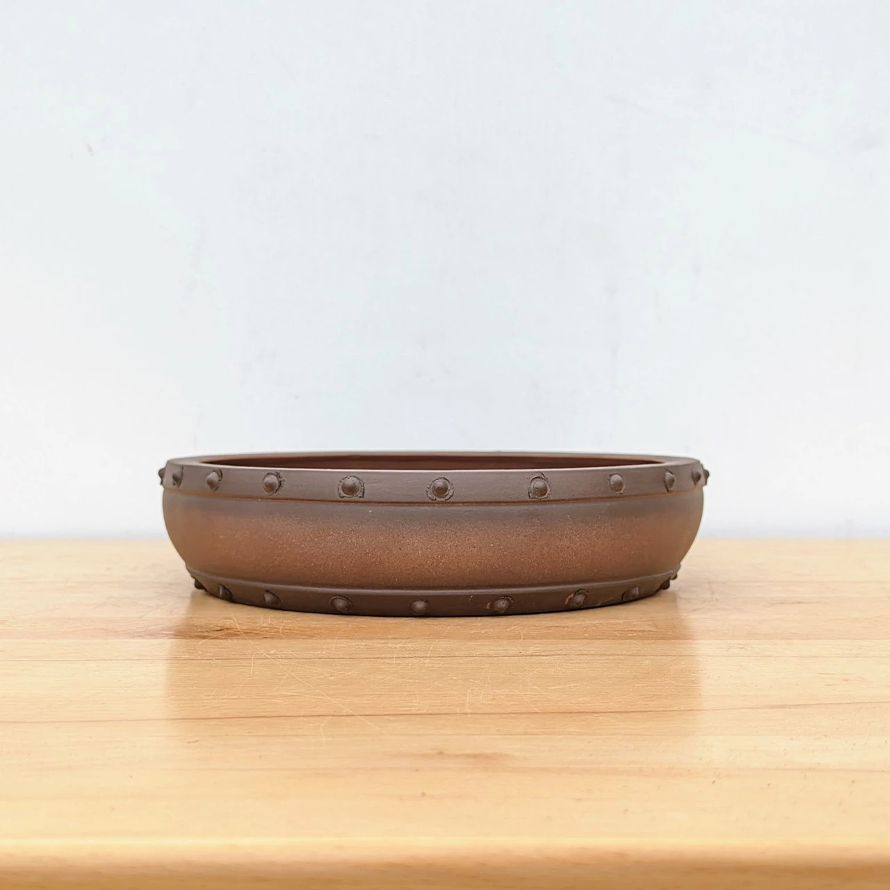 10-Inch Unglazed Yixing Bonsai Pot (No. 2444) 1 10-Inch Unglazed Yixing Bonsai Pot (No. 2444)