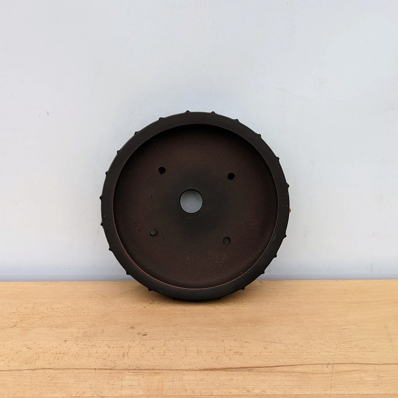 10-Inch Unglazed Yixing Bonsai Pot (No. 2444) 3 10-Inch Unglazed Yixing Bonsai Pot (No. 2444) - Image 3