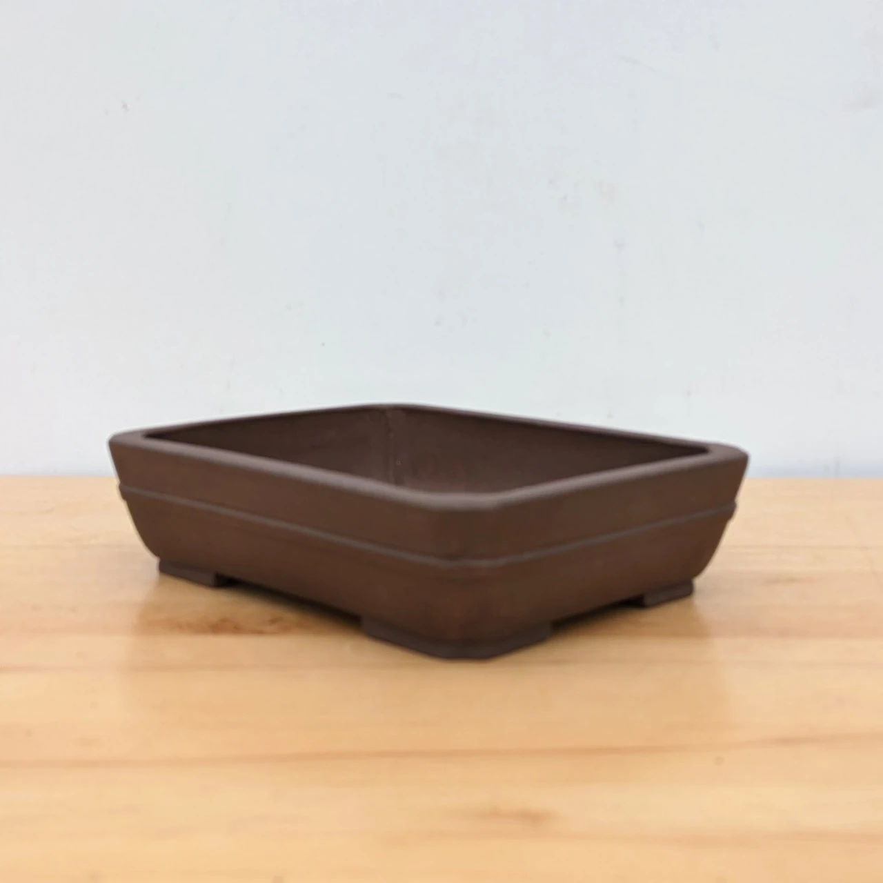 10-Inch Unglazed Yixing Bonsai Pot (No. 2462) 6 10-Inch Unglazed Yixing Bonsai Pot (No. 2462) - Image 6