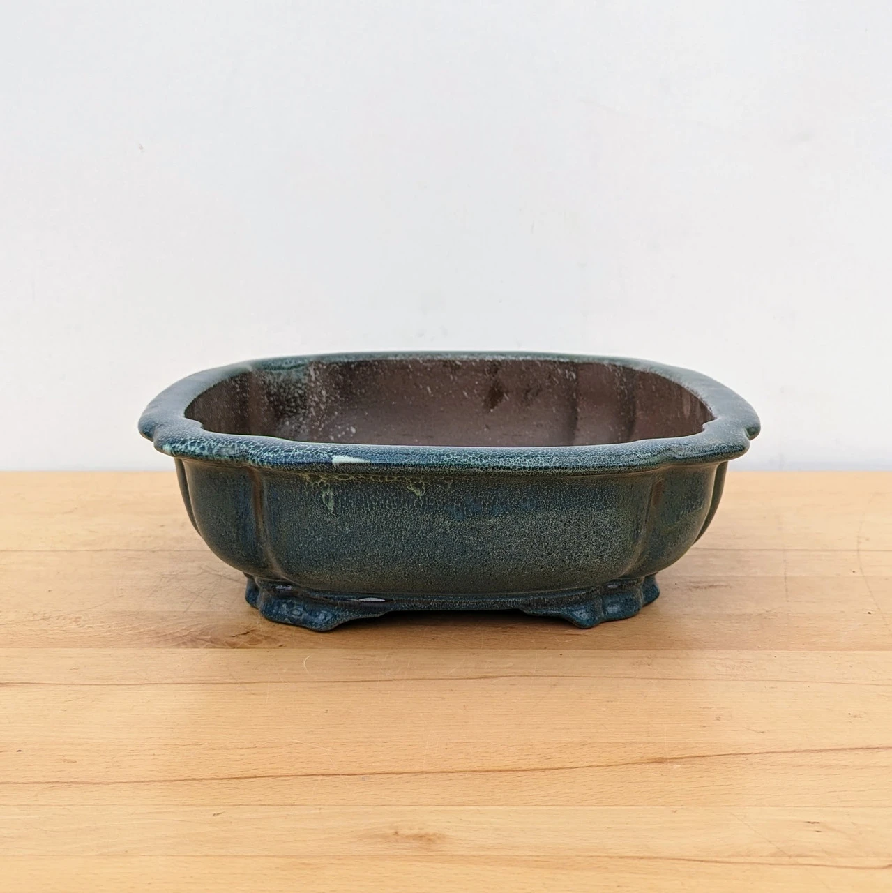 13-Inch Glazed Yixing Bonsai Pot (No. 2323i) 3 13-Inch Glazed Yixing Bonsai Pot (No. 2323i) - Image 3