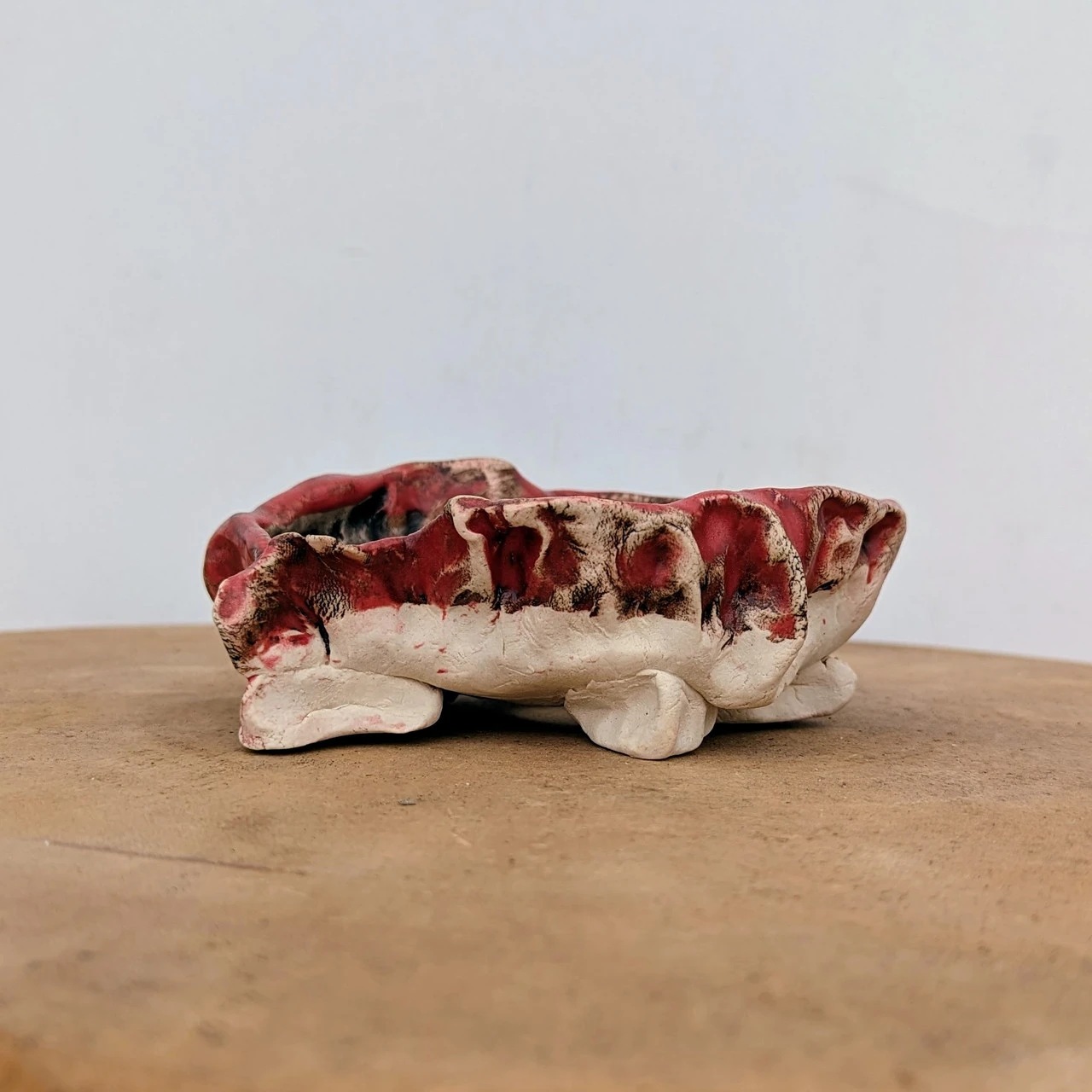 5" Handmade Planter By Moe Lewis-Wolf (No. 4) 4 5" Handmade Planter By Moe Lewis-Wolf (No. 4) - Image 4