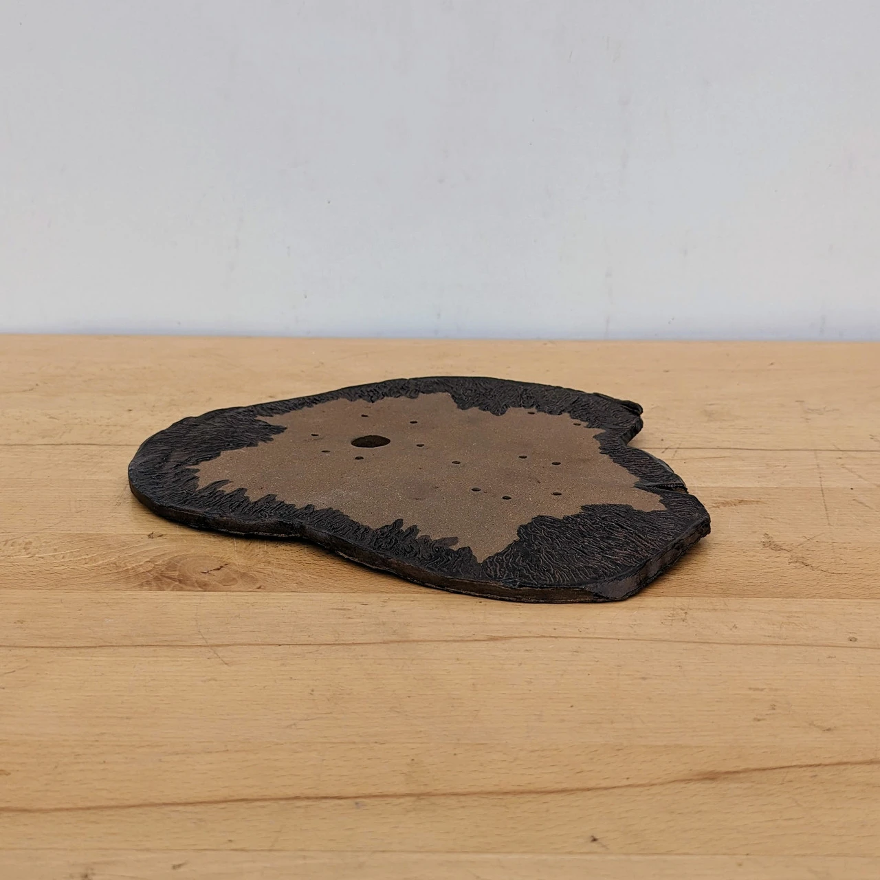 11" Handmade Planter By Moe Lewis-Wolf (No. 28) 2 11" Handmade Planter By Moe Lewis-Wolf (No. 28) - Image 2