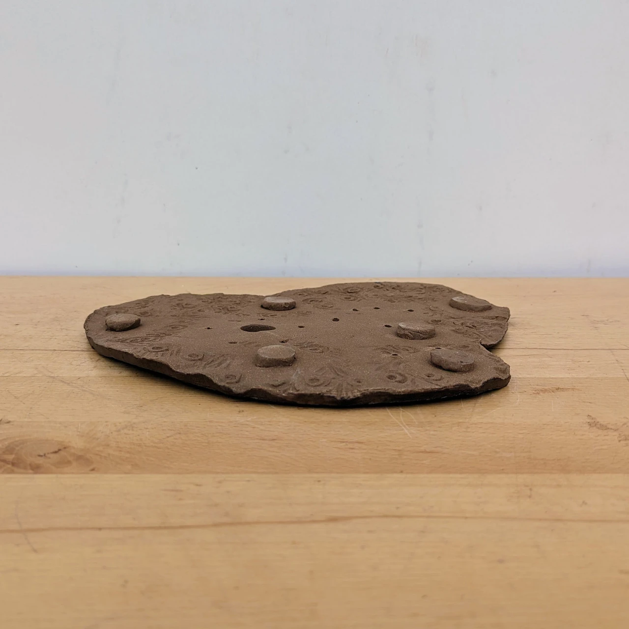 11" Handmade Planter By Moe Lewis-Wolf (No. 28) 6 11" Handmade Planter By Moe Lewis-Wolf (No. 28) - Image 6