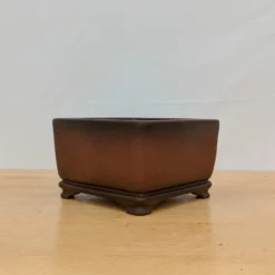 7-Inch Unglazed Yixing Bonsai Pot (No. 2376)