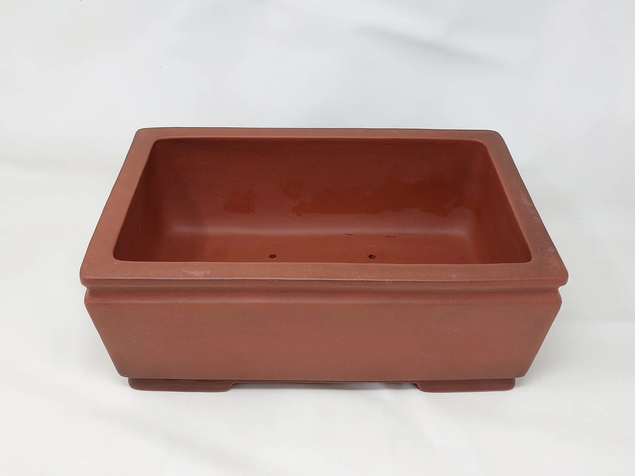 13" Unglazed Yixing Bonsai Pot (YX1055-1) 5 13" Unglazed Yixing Bonsai Pot (YX1055-1) - Image 5